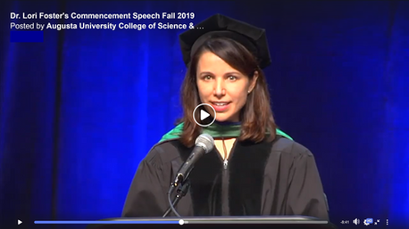 Dr. Lori Foster's Commencement Speech Fall 2019